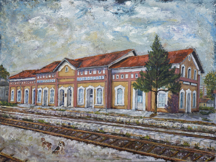 186a akril na platnu<p></p> 80x60cm<p></p> cena 370€<p>