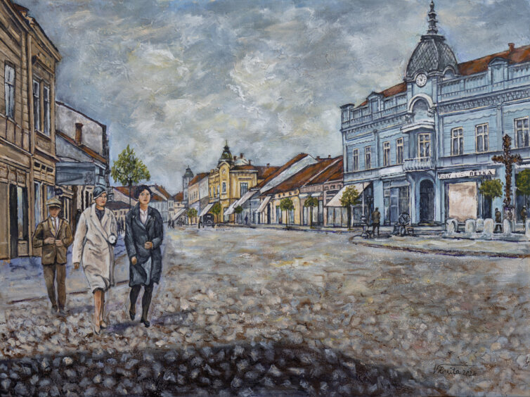 195a akril na platnu<p></p> 80x60cm<p></p> cena 400€<p>