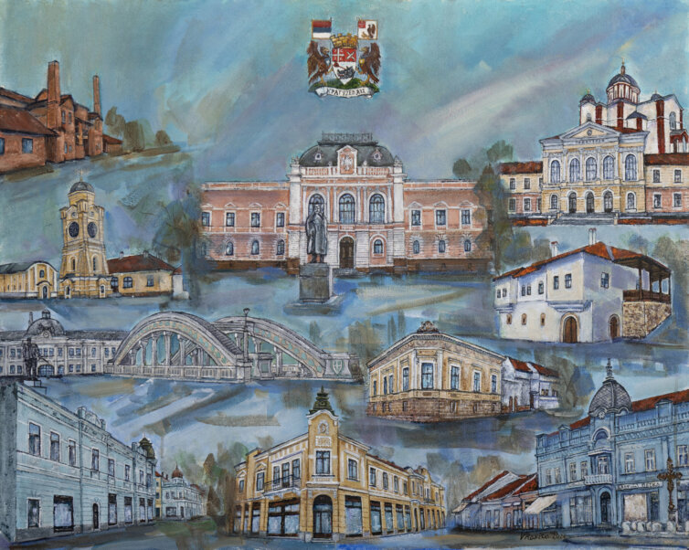 197a akril na platnu<p></p> 100x80cm<p></p> cena 900€<p>